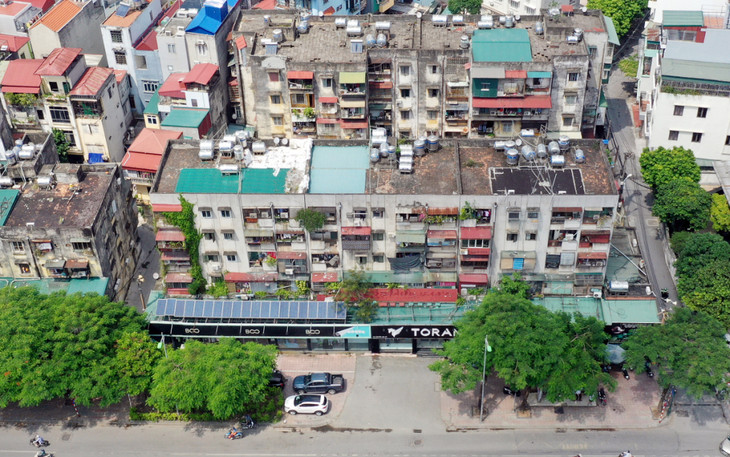 Khu tập thể Hóa chất và Rau quả nông sản dự kiến được phá dỡ, cải tạo trong năm 2023