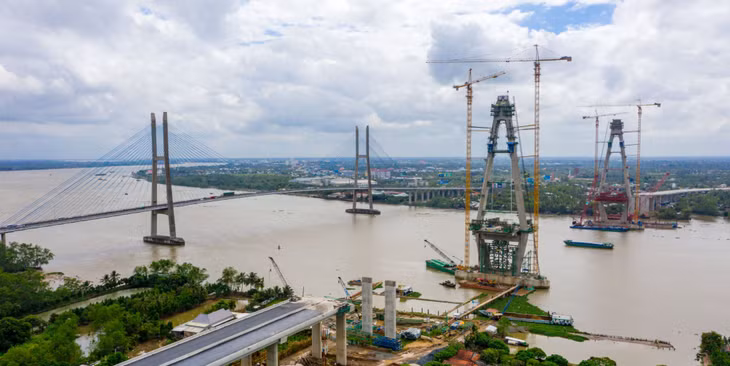 Công trình Cầu Mỹ Thuận 2 bắc qua sông Tiền