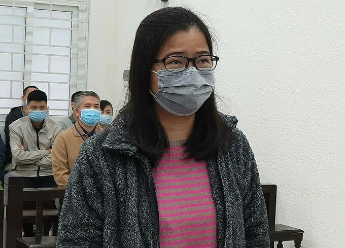 Bị cáo Nguyễn Thị Kim Anh trong phiên xét xử ngày 2/2 Bị cáo Nguyễn Thị Kim Anh trong phiên xét xử ngày 2/2