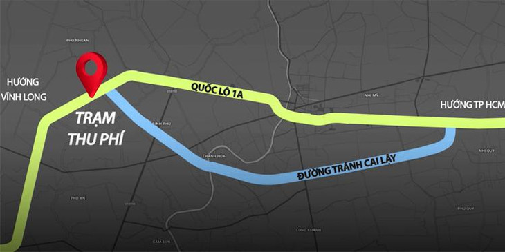 Tuyến đường tránh BOT Cai Lậy
