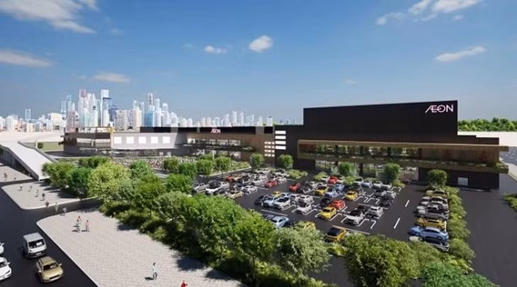 Phối cảnh trung tâm thương mại Aeon Hải Dương