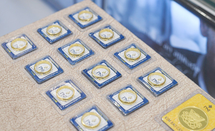 Vàng nhẫn trơn tăng liên tục