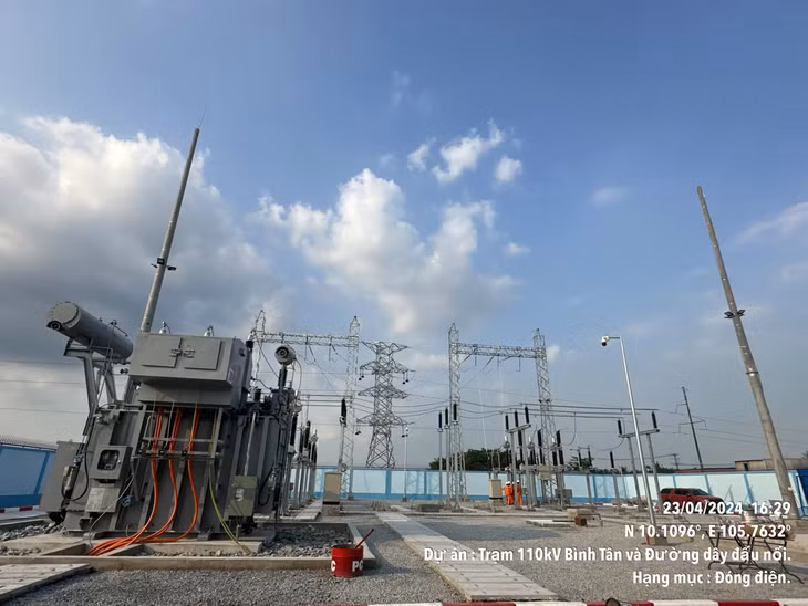 Trạm biến áp 110 kV Bình Tân - Vĩnh Long