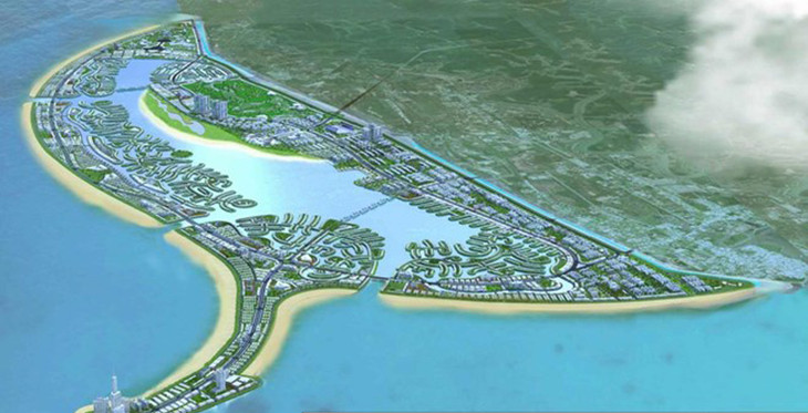 Phối cảnh Khu đô thị du lịch biển Cần Giờ rộng 2.870 ha