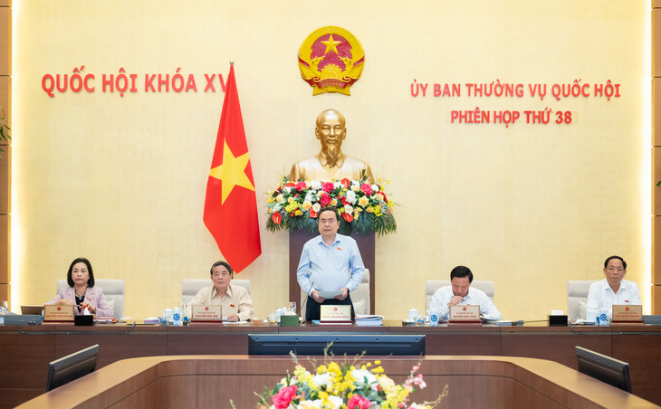 Chủ tịch Quốc hội Trần Thanh Mẫn phát biểu khai mạc Phiên họp Chủ tịch Quốc hội Trần Thanh Mẫn phát biểu khai mạc Phiên họp