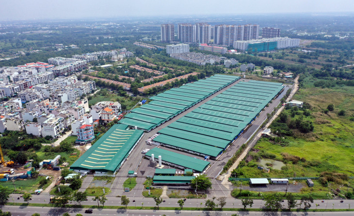 Bệnh viện dã chiến số 13 nằm trong khuôn viên có diện tích 5 ha