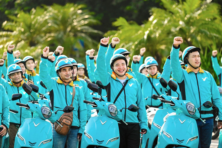 Xanh SM Bike nhận được nhiều đánh giá tích cực nhờ đội ngũ tài xế thân thiện, chuyên nghiệp.