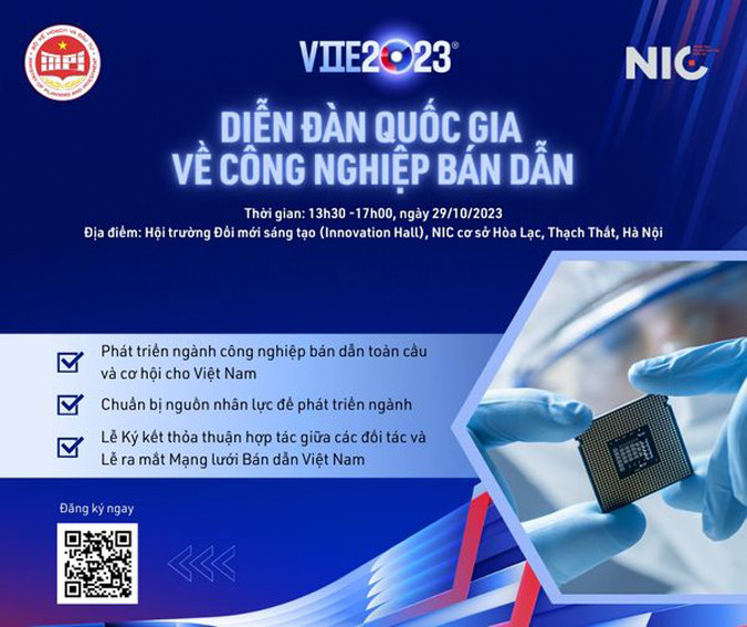 Diễn đàn này dự kiến sẽ tập trung vào các chủ đề quan trọng: Phát triển ngành công nghiệp bán dẫn toàn cầu và cơ hội cho Việt Nam; chuẩn bị nguồn nhân lực để phát triển ngành công nghiệp bán dẫn tại Việt Nam. Bên cạnh các nội dung chuyên sâu, các khách mời cũng chứng kiến Lễ Ký kết thỏa thuận hợp tác giữa các đối tác và Lễ ra mắt Mạng lưới Bán dẫn Việt Nam.