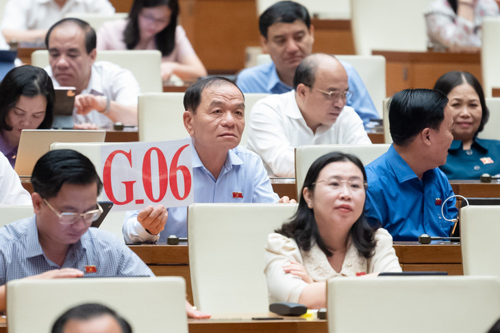 Các đại biểu tham dự Kỳ họp thứ 6, Quốc hội khóa XV