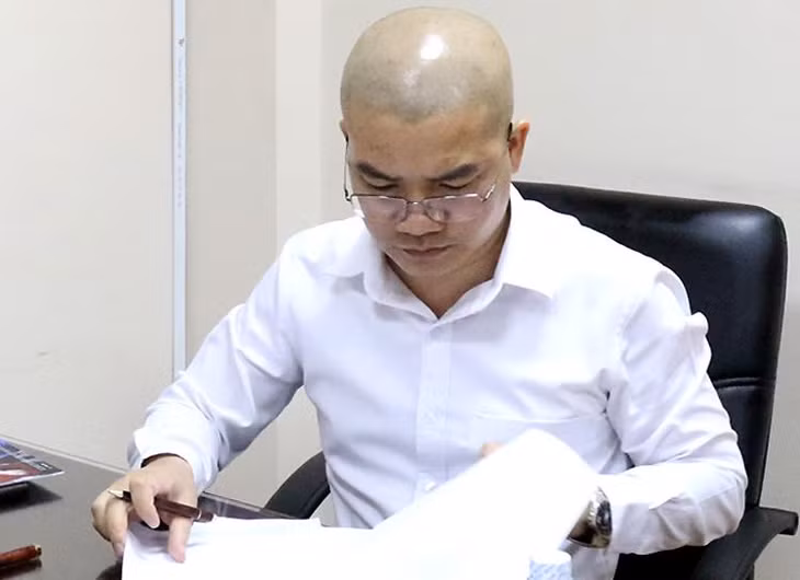 Nguyễn Thái Luyện lúc bị Công an TP.HCM bắt