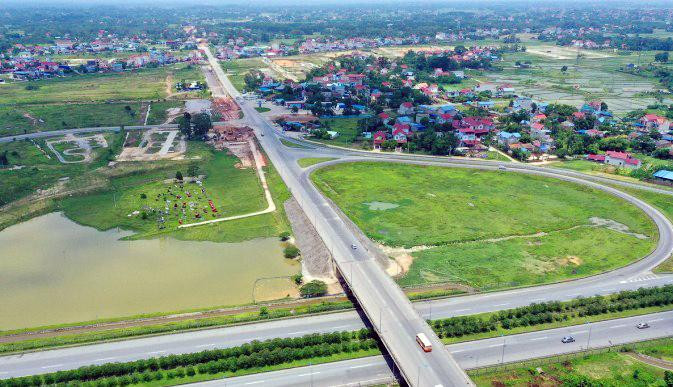 Nút giao Yên Bình trên tuyến Quốc lộ 3 đoạn Hà Nội - Thái Nguyên