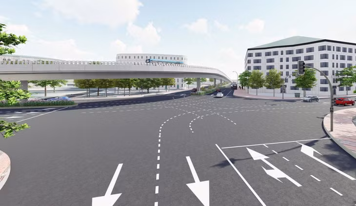 Thiết kế cầu vượt Chùa Bộc - Phạm Ngọc Thạch