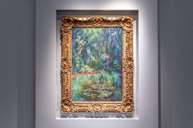 Bức hoạ &quot;Coin du Bassin aux Nymphéas&quot; của Claude Monet sẽ được bán với giá 40 triệu USD.