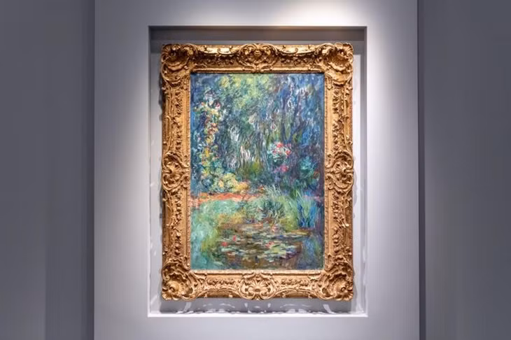 Bức hoạ "Coin du Bassin aux Nymphéas" của Claude Monet sẽ được bán với giá 40 triệu USD.