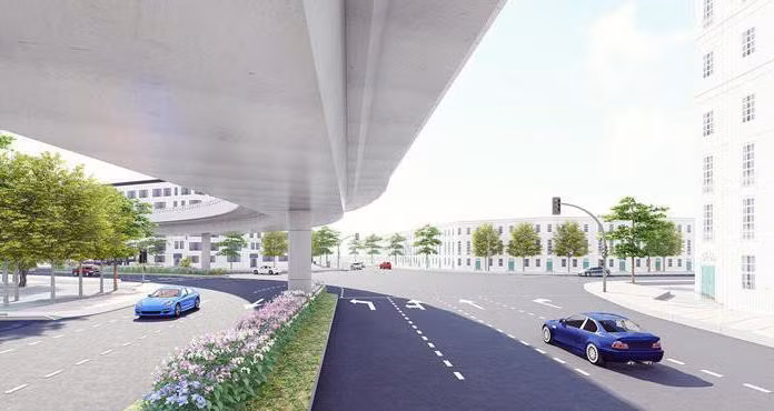 Cầu vượt Chùa Bộc - Phạm Ngọc Thạch được xây dựng với mục tiêu giải quyết ùn tắc, hoàn thiện hạ tầng nút giao Chùa Bộc - Tôn Thất Tùng - Phạm Ngọc Thạch. Ngoài ra dự án cũng có nhiệm vụ mở rộng, tăng cường hạ tầng cho hệ thống mặt đường bên dưới, trong đó có xén hè, mở rộng mặt đường và thảm lại bê tông nhựa…