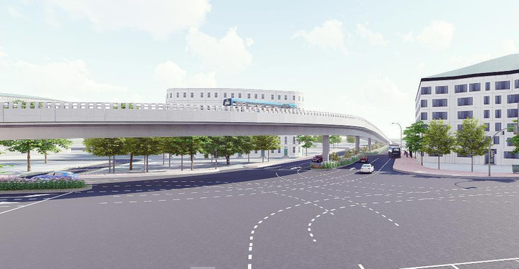 Với chiều dài 320,4 mét, bề rộng mặt cắt ngang 9 mét, riêng đoạn đi cong rộng 11 mét, cầu Chùa Bộc - Phạm Ngọc Thạch có kết cấu nhịp cầu dầm hộp thép liên hợp bản bê tông cốt thép. Tổng mức đầu tư dự án là 147,2 tỷ đồng, nguồn vốn ngân sách thành phố.