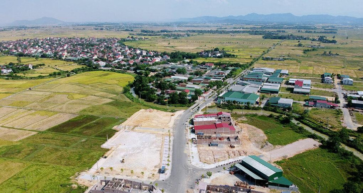 Xã Thanh Bình Thịnh (huyện Đức Thọ) điểm cuối của cao tốc Diễn Châu - Bãi Vọt, là điểm đầu cao tốc Bãi Vọt - Hàm Nghi