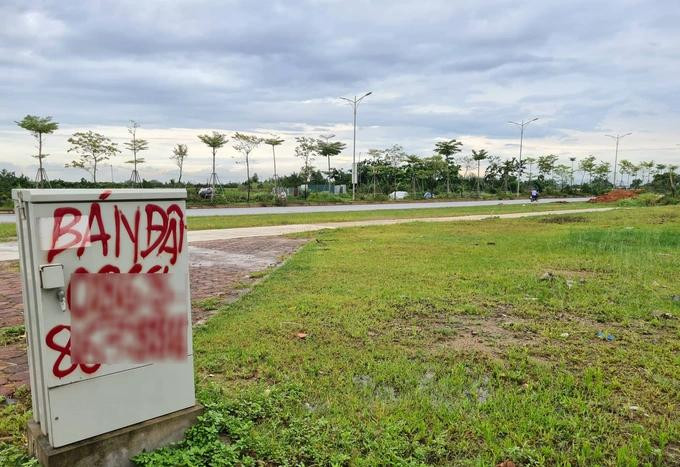 Khu đất đấu giá tại thôn Yên Vinh, xã Thanh Lâm, huyện Mê Linh