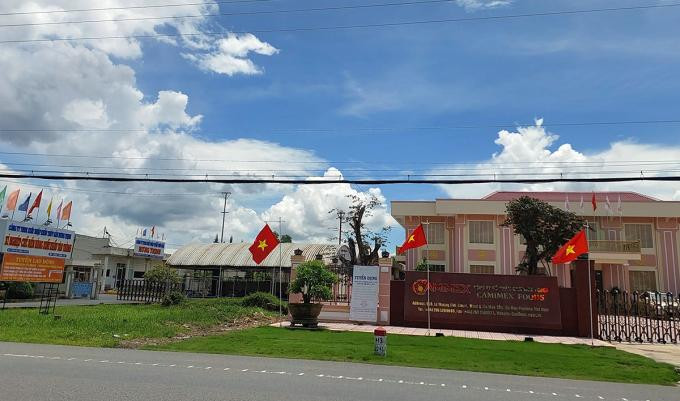 Khu đất có khối tài sản của Agrimexco Camau được chia nhỏ để bán đấu giá.