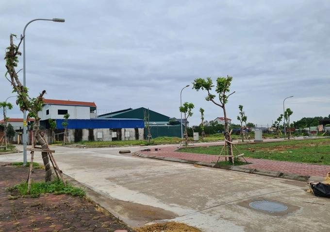 Các khu đấu giá đất ở Mê Linh được làm hạ tầng đồng bộ