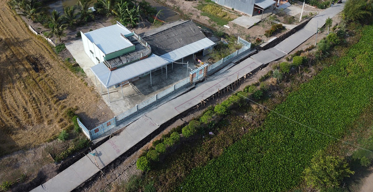 Tỉnh Cà Mau đã xảy ra hơn 500 vụ sụt lún, sạt lở trong vùng ngọt