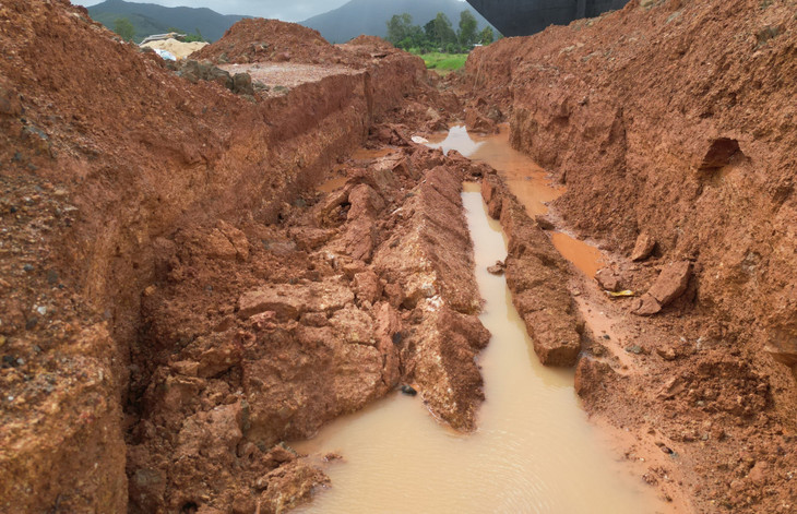Khu vực xảy ra vụ tai nạn làm 2 công nhân ở tỉnh Bình Định bị vùi lấp tử vong (tháng 8/2023)