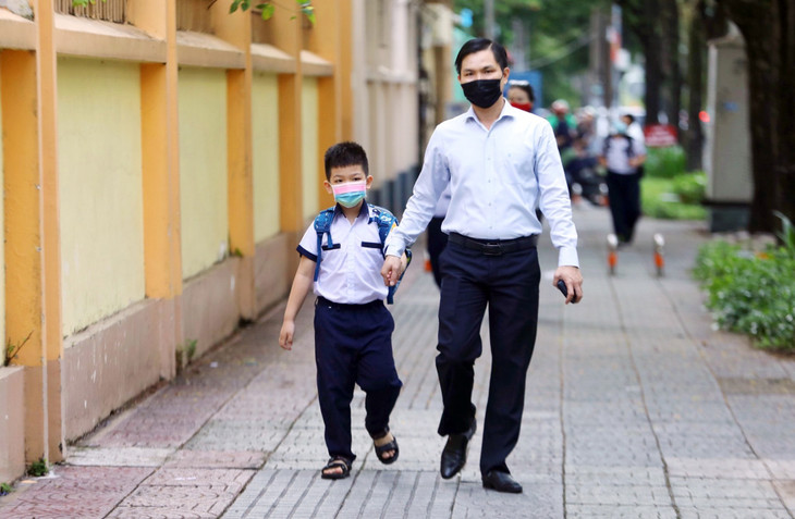 TP.HCM hiện có hơn 1,7 triệu học sinh, trẻ mầm non các cấp. Ảnh minh họa