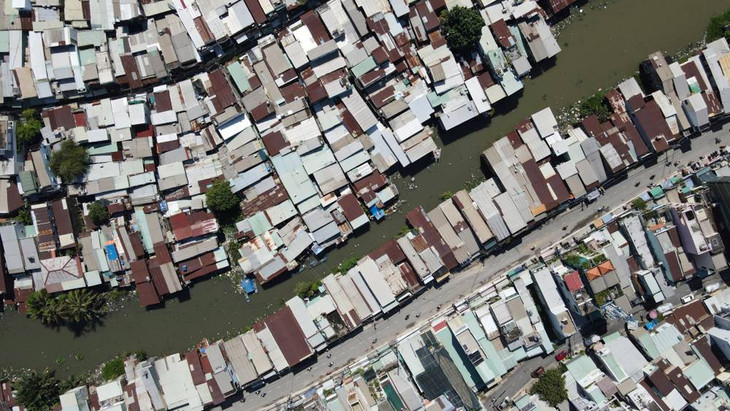 Dự án cải tạo rạch Xuyên Tâm cần di dời hơn 1.900 hộ dân