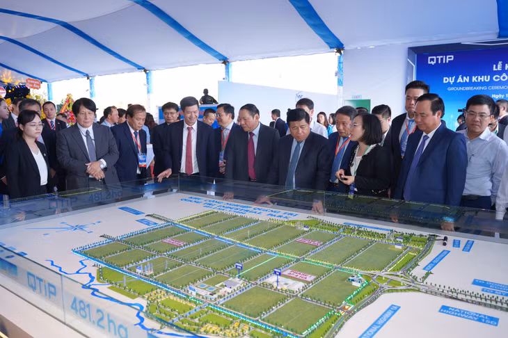 Khu công nghiệp Quảng Trị được định hướng phát triển khu công nghiệp xanh, thu hút các dự án đầu tư thân thiện môi trường