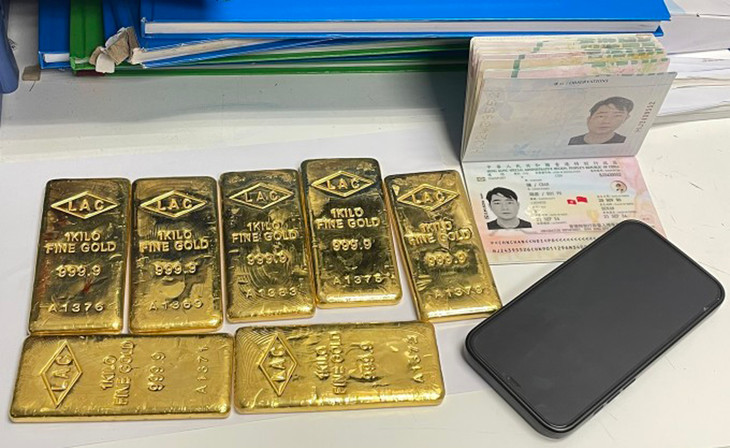 Tang vật bị thu giữ