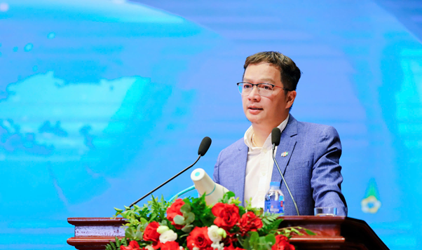 Ông Trần Đăng Hòa - Chủ tịch FPT IS chia sẻ tại sự kiện