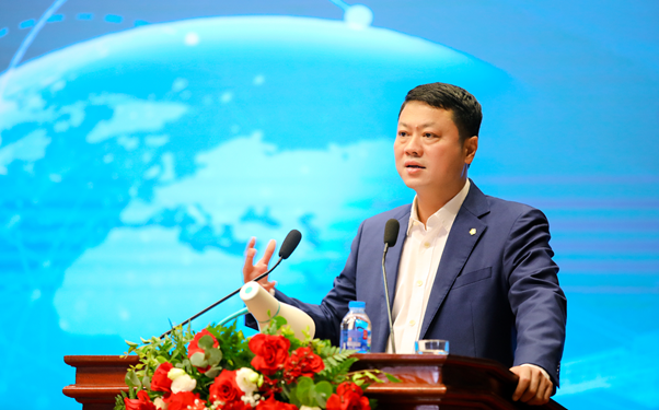 Ông Lê Ngọc Lâm – Tổng Giám đốc Ngân hàng BIDV chia sẻ tại sự kiện