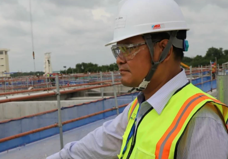 Ông Bùi Thanh Tân trong lần đi thị sát tại dự án trên địa bàn TP.HCM Ông Bùi Thanh Tân trong lần đi thị sát tại dự án trên địa bàn TP.HCM