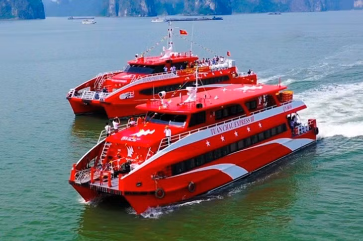 Tàu cao tốc chạy tuyến Hạ Long - Cát Bà dự kiến chở khách từ ngày 15/11