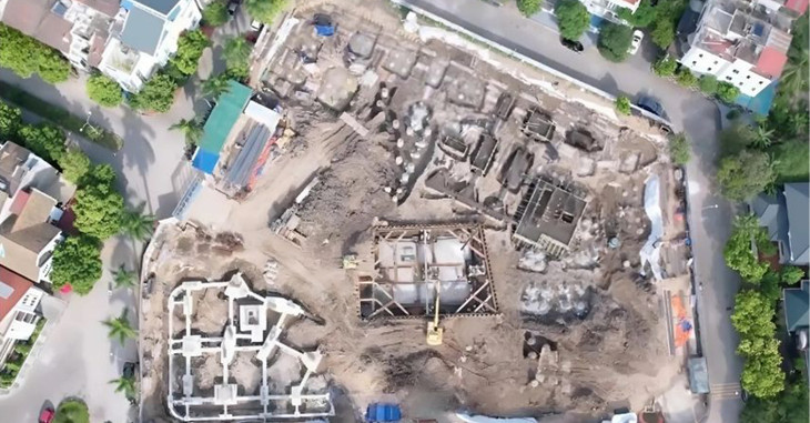 Mặt bằng thực hiện dự án chung cư cho người thu nhập thấp tại An Đồng, An Dương, Hải Phòng