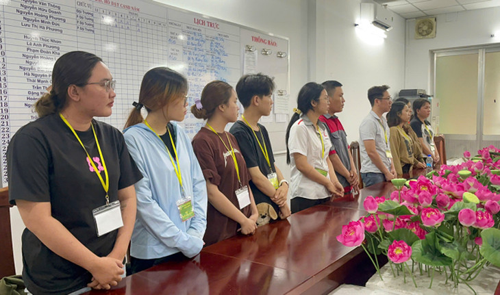 Những nghi can trong đường dây do Đào Thị Kiều Oanh cầm đầu Những nghi can trong đường dây do Đào Thị Kiều Oanh cầm đầu