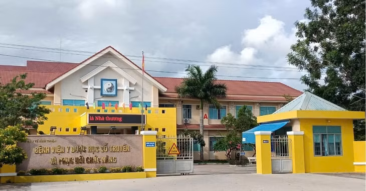 Trụ sở Bệnh viện Y học Cổ truyền và Phục hồi chức năng tỉnh Bình Thuận.