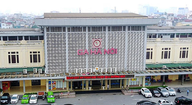 Khu A ga Hà Nội nằm trên đường Lê Duẩn, quận Đống Đa Khu A ga Hà Nội nằm trên đường Lê Duẩn, quận Đống Đa