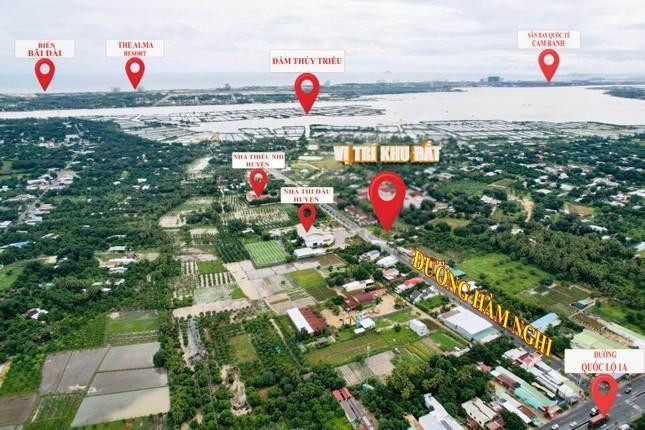 Cường Thịnh Land quảng bá đất nền tại đầm Thuỷ Triều - Nha Trang trên mạng xã hội. Ảnh Cường Thịnh Land.