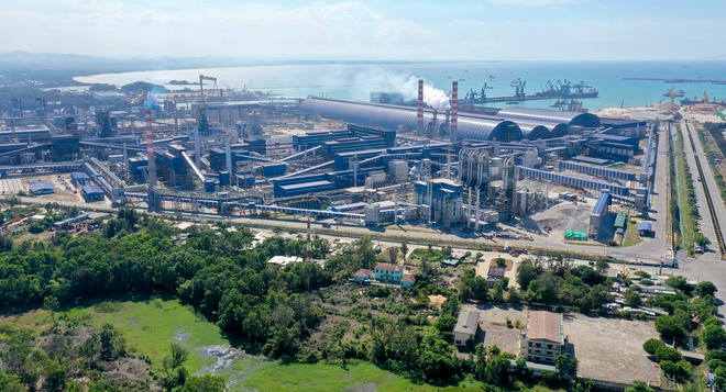 Khu liên hợp sản xuất gang thép Hòa Phát - Dung Quất