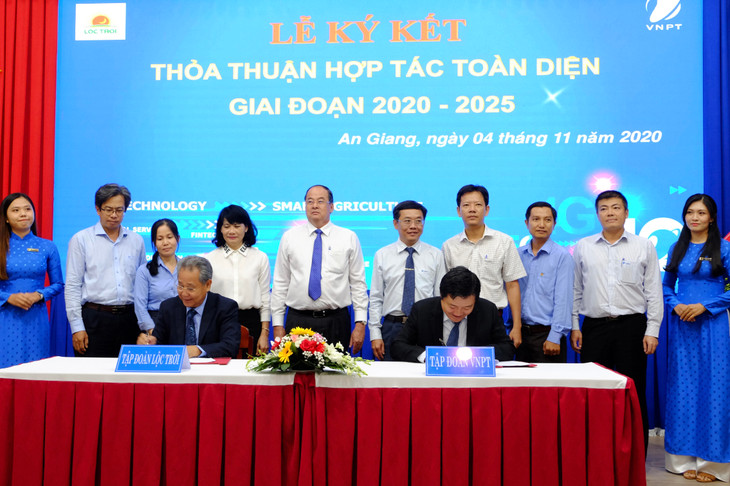 Hợp tác giữa Công ty cổ phần Tập đoàn Lộc Trời và Tập đoàn VNPT là cơ hội để mỗi bên phát huy thế mạnh hiện có, thí điểm các mô hình, giải pháp số cho lĩnh vực nông nghiệp, nhất là nông nghiệp thông minh ứng dụng công nghệ AI