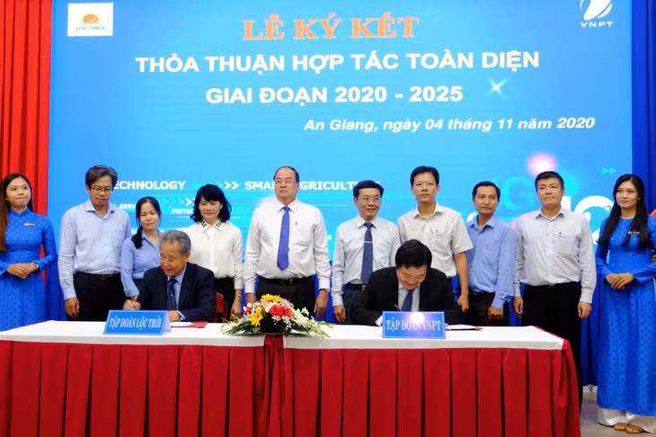 Hợp tác giữa Công ty cổ phần Tập đoàn Lộc Trời và Tập đoàn VNPT là cơ hội để mỗi bên phát huy thế mạnh hiện có, thí điểm các mô hình, giải pháp số cho lĩnh vực nông nghiệp, nhất là nông nghiệp thông minh ứng dụng công nghệ AI