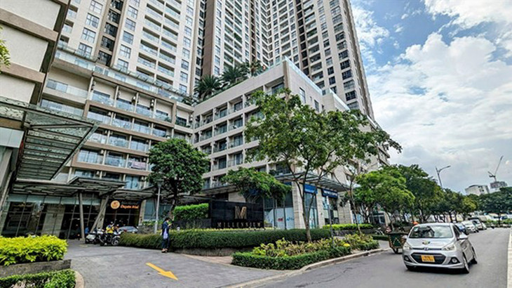 Một góc Millennium 132 Bến Vân Đồn - khu đất vốn thuộc sở hữu Vinafood II