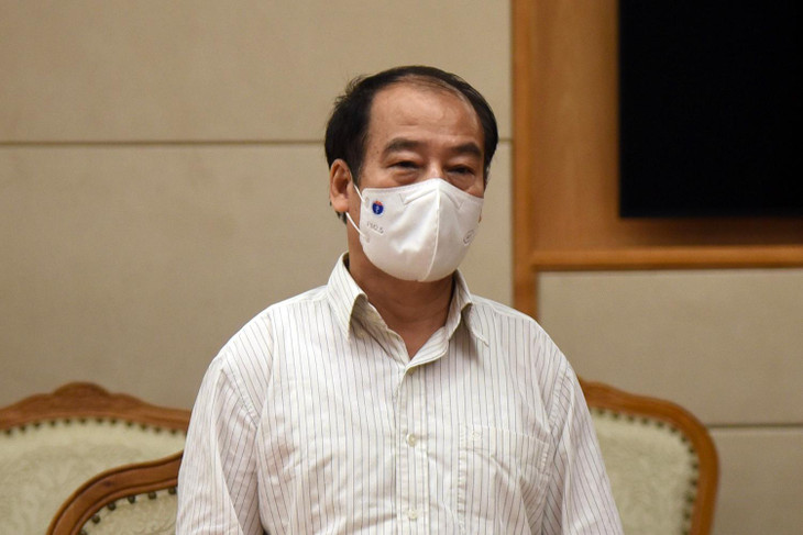 PGS.TS Trần Đắc Phu: Trong lúc này, người dân nên ở lại và thực hiện nghiêm quy định giãn cách xã hội, góp phần phòng bệnh cho bản thân và cộng đồng. Ảnh: VGP