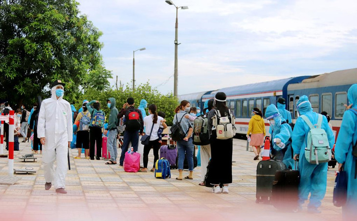 TP.HCM đã phối hợp với các cơ quan đầu mối của một số tỉnh, thành phố tổ chức cho người dân trở về địa phương