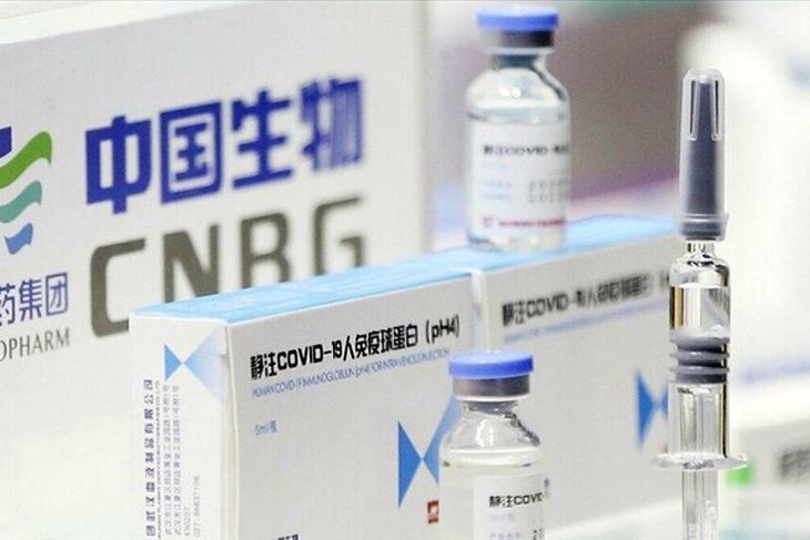 Vaccine ngừa Covid-19 của hãng dược phẩm Sinopharm (Trung Quốc). Ảnh: Yicai Global