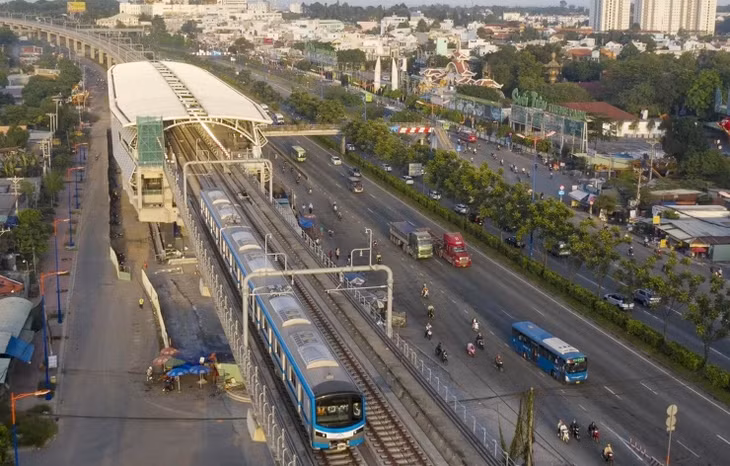 Metro số 1 Bến Thành - Suối Tiên đạt 98% tổng khối lượng