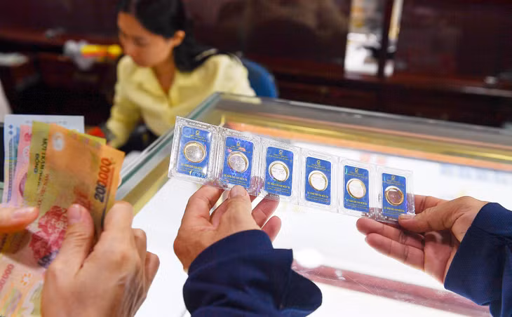 Giao dịch vàng nhẫn trơn tại SJC