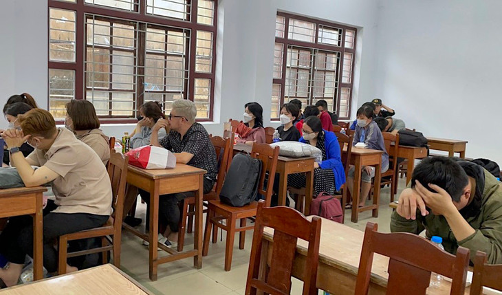 Các nghi phạm bị bắt giữ Các nghi phạm bị bắt giữ