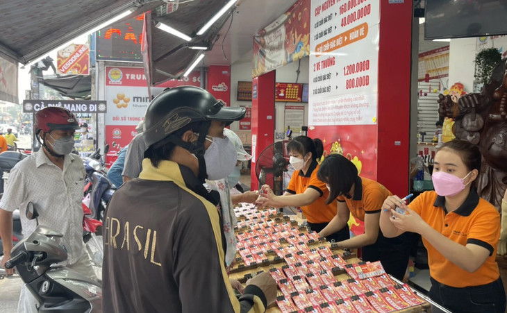 Tổng số thu từ hoạt động xổ số kiến thiết năm 2023 đạt gần 46.000 tỷ đồng